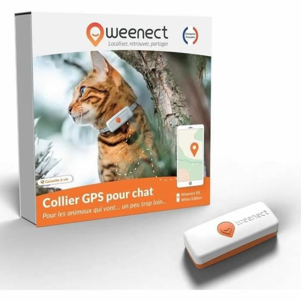 Anti - loss gps tracker for cats - WHISKELLO