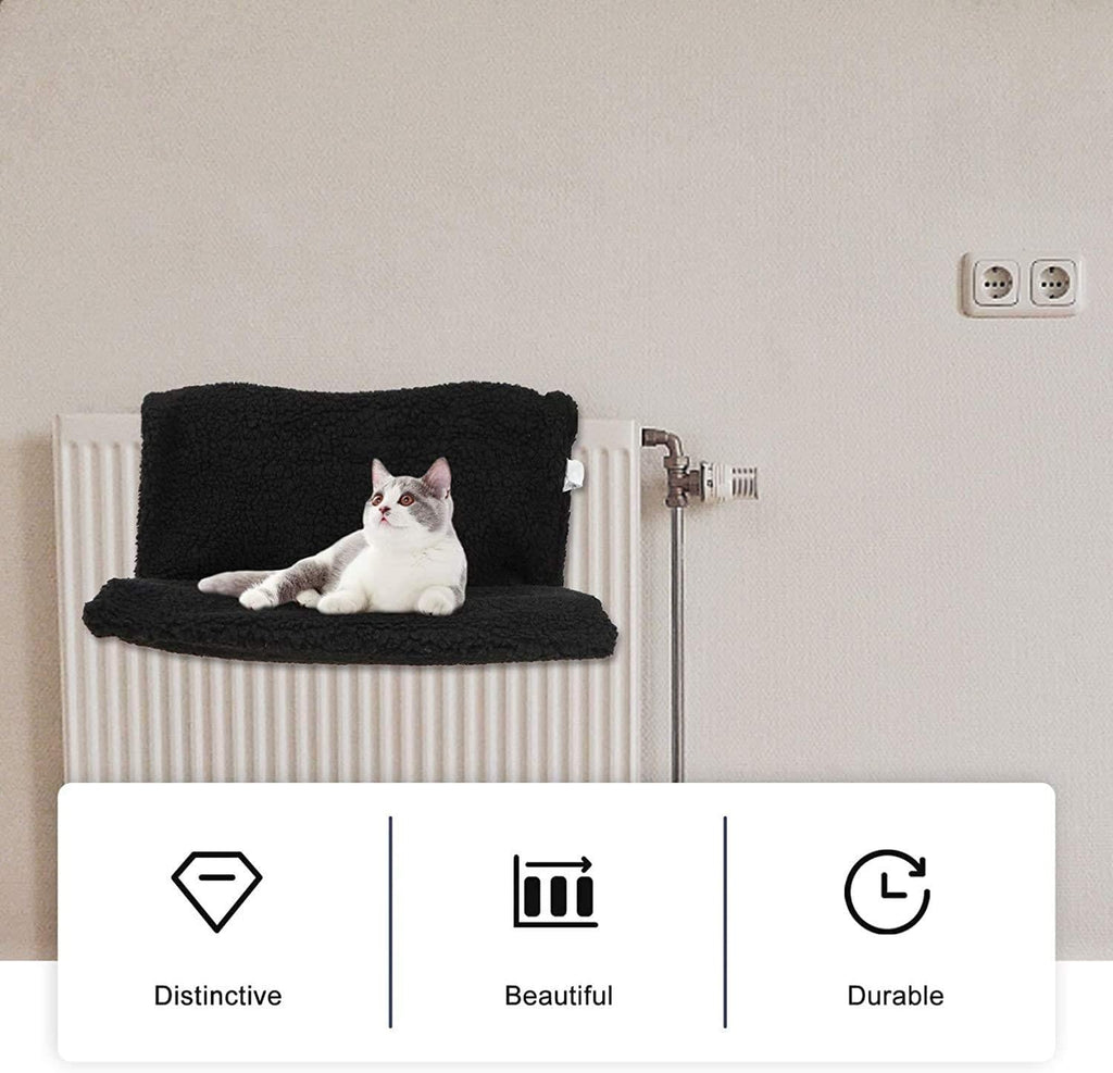 Cat Radiator Bed Black - WHISKELLO