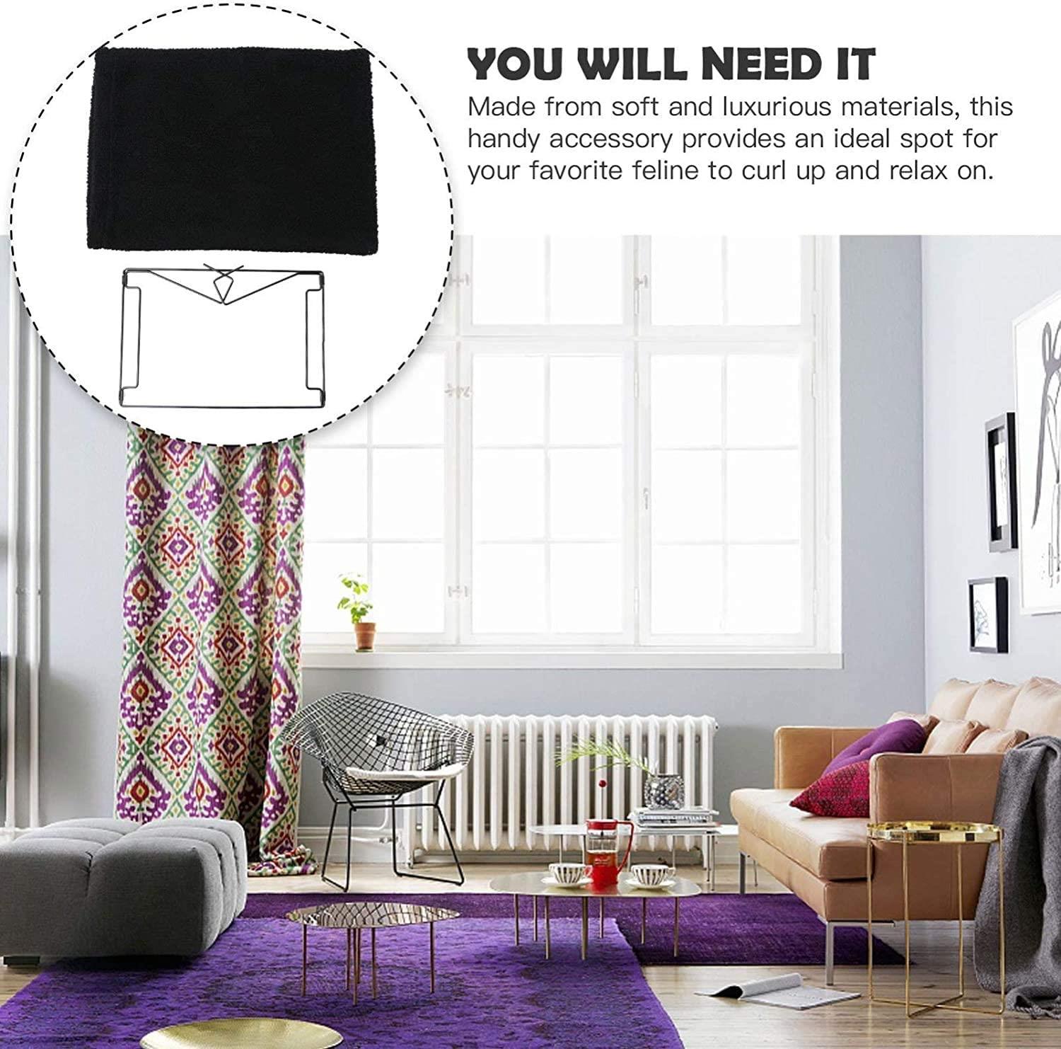 Cat Radiator Bed Black - WHISKELLO