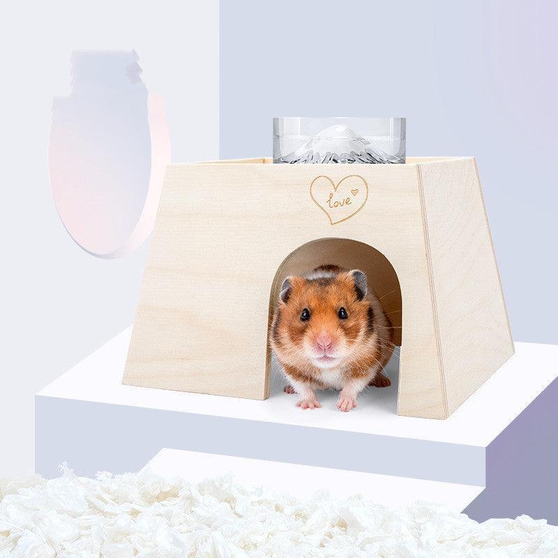 Cozy Woodland Retreat Hamster Hideout - WHISKELLO