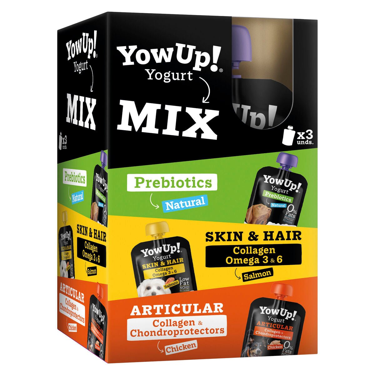 Dog Food YowUp Chicken Salmon 3 Units - WHISKELLO