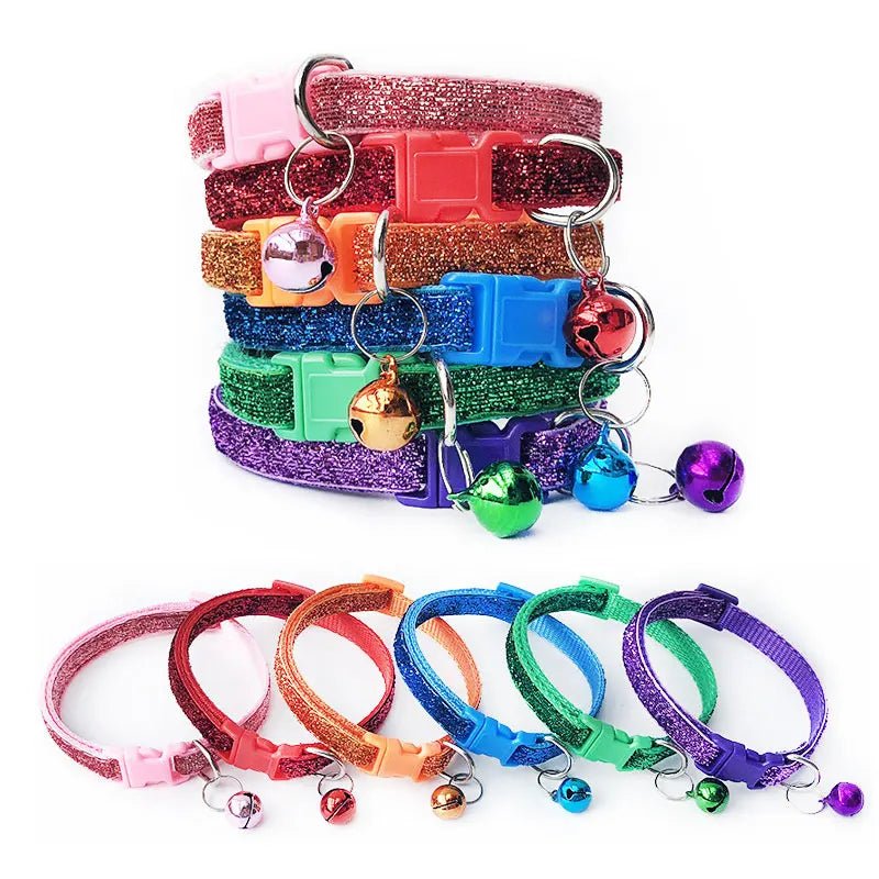 innesoignelife Adjustable Cat Collar with Bell - Safe & Stylish Accessory - WHISKELLO