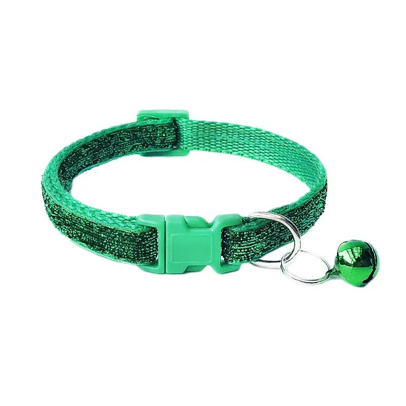 innesoignelife Adjustable Cat Collar with Bell - Safe & Stylish Accessory - WHISKELLO