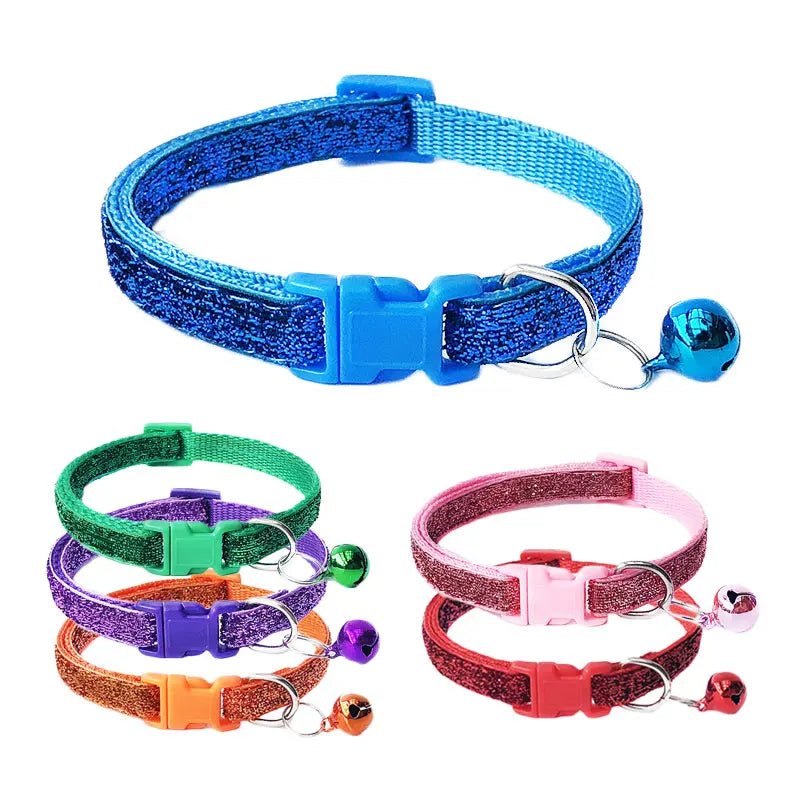 innesoignelife Adjustable Cat Collar with Bell - Safe & Stylish Accessory - WHISKELLO