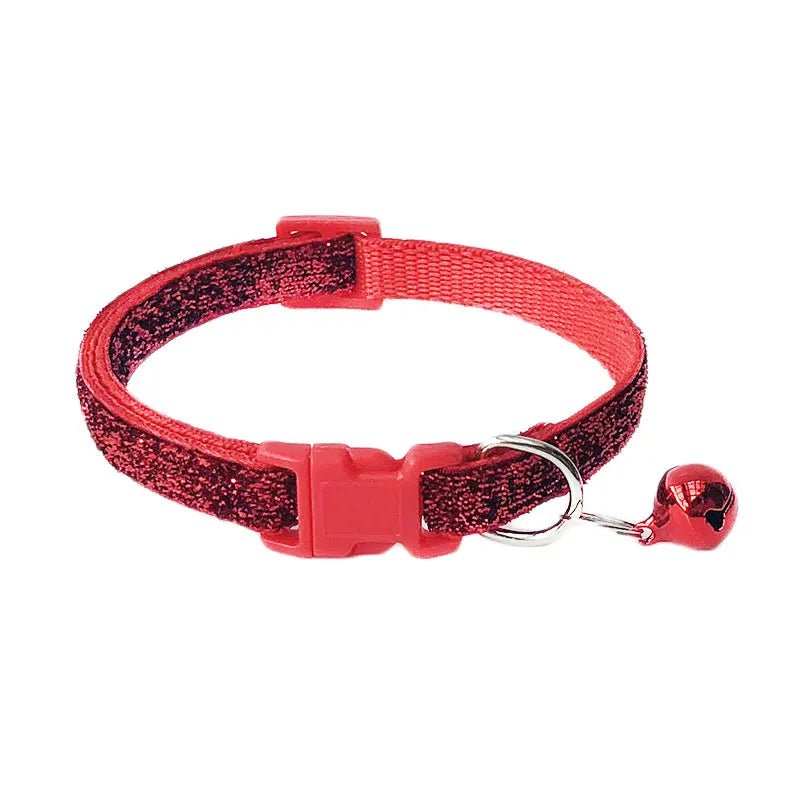 innesoignelife Adjustable Cat Collar with Bell - Safe & Stylish Accessory - WHISKELLO