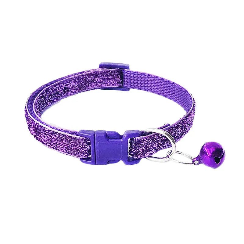 innesoignelife Adjustable Cat Collar with Bell - Safe & Stylish Accessory - WHISKELLO
