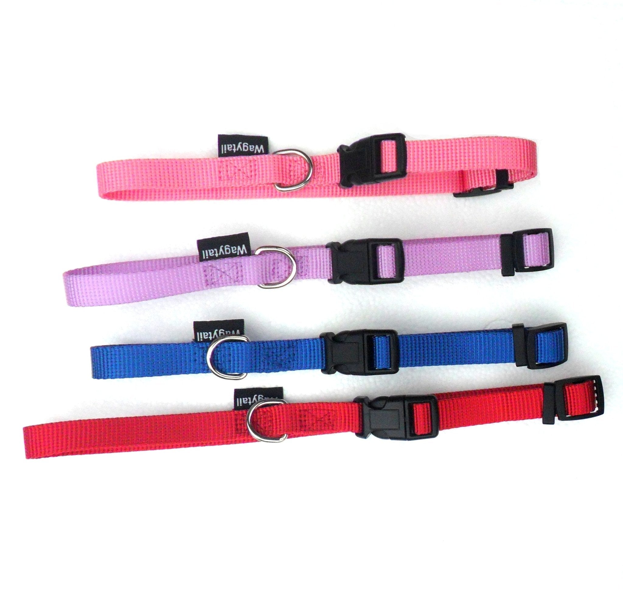 Nylon Adjustable Dog Collars - WHISKELLO