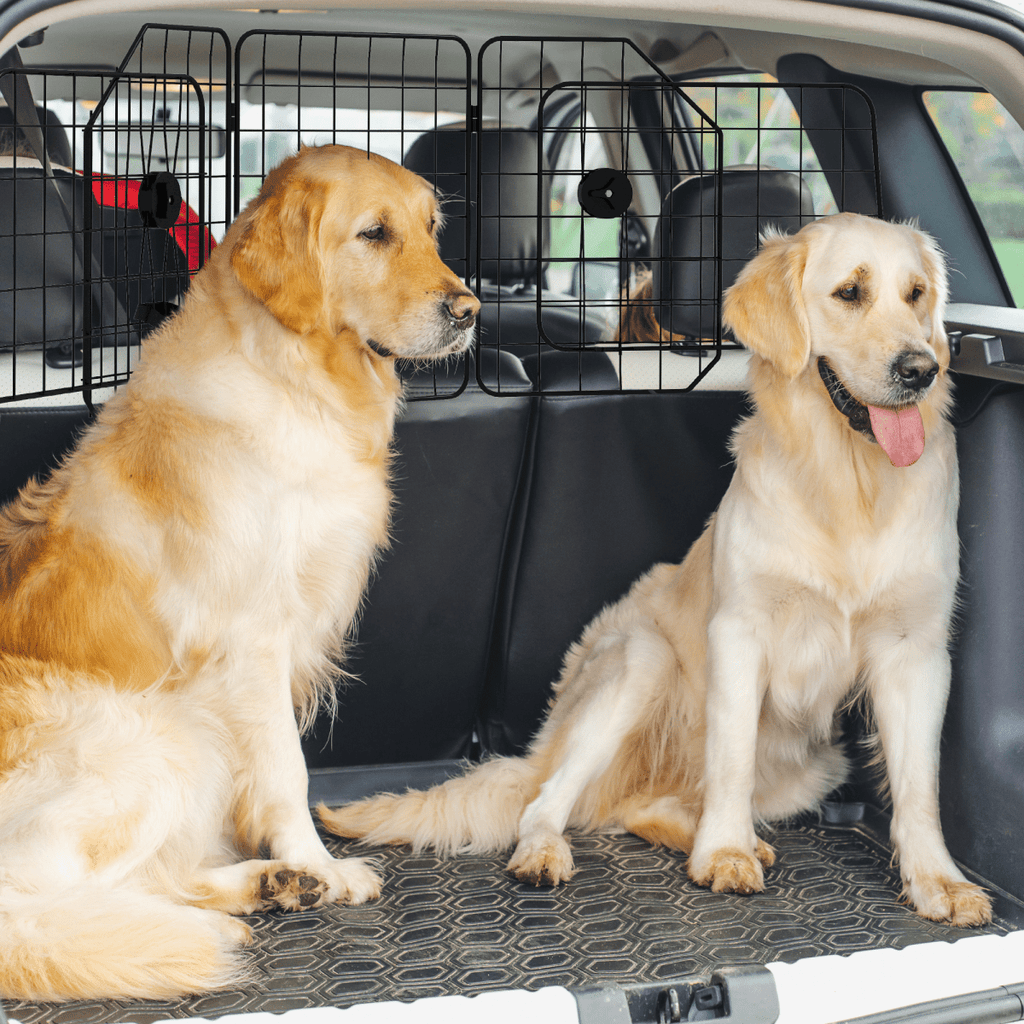 PawHut Dog Guard for SUVs, Vehicles, Vans, Car Barrier with Adjustable Width - WHISKELLO