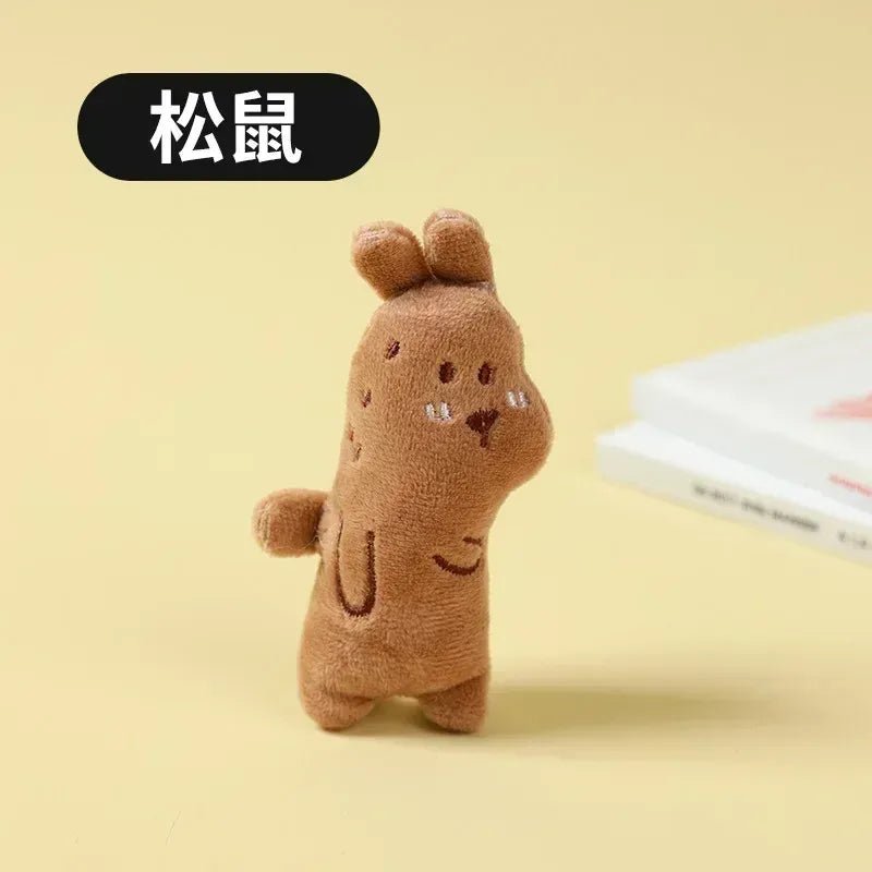 Plush Cat Chew Toy - Hand Sewn, Safe Material for Engaging Play - WHISKELLO