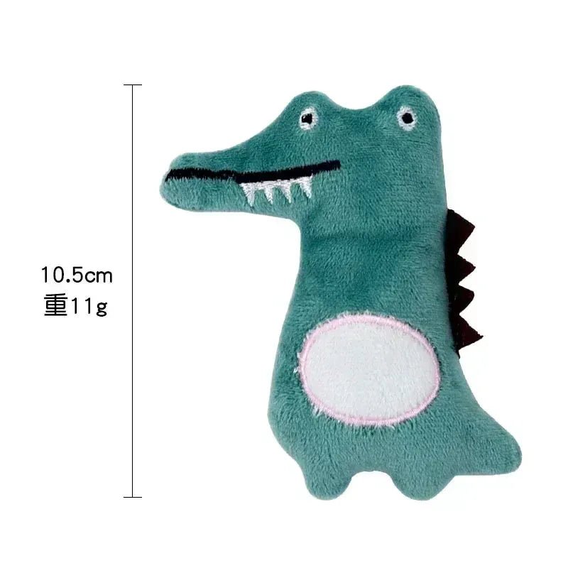 Plush Cat Chew Toy - Hand Sewn, Safe Material for Engaging Play - WHISKELLO