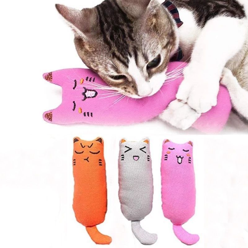 Plush Catnip Toys - Bite - Resistant Comfort for Playful Cats - WHISKELLO