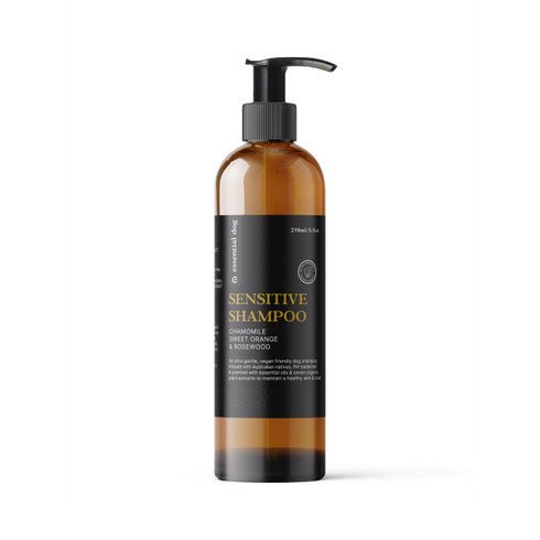 Sensitive Dog Shampoo: Chamomile, Sweet Orange & Rosewood - WHISKELLO